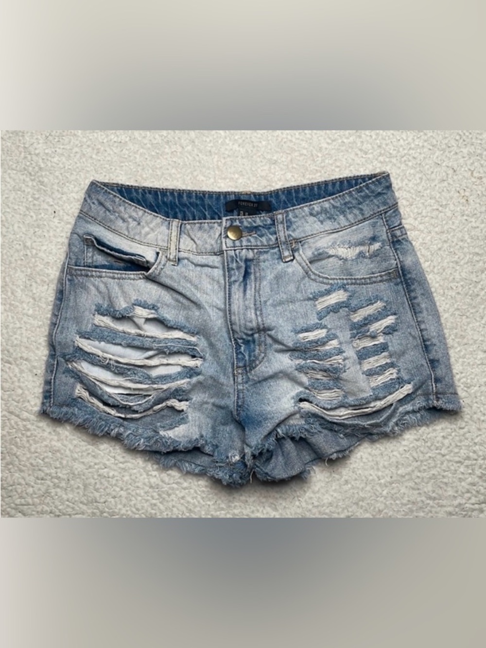 Forever 21 Distressed denim Jeans comfy Stretch Size  25